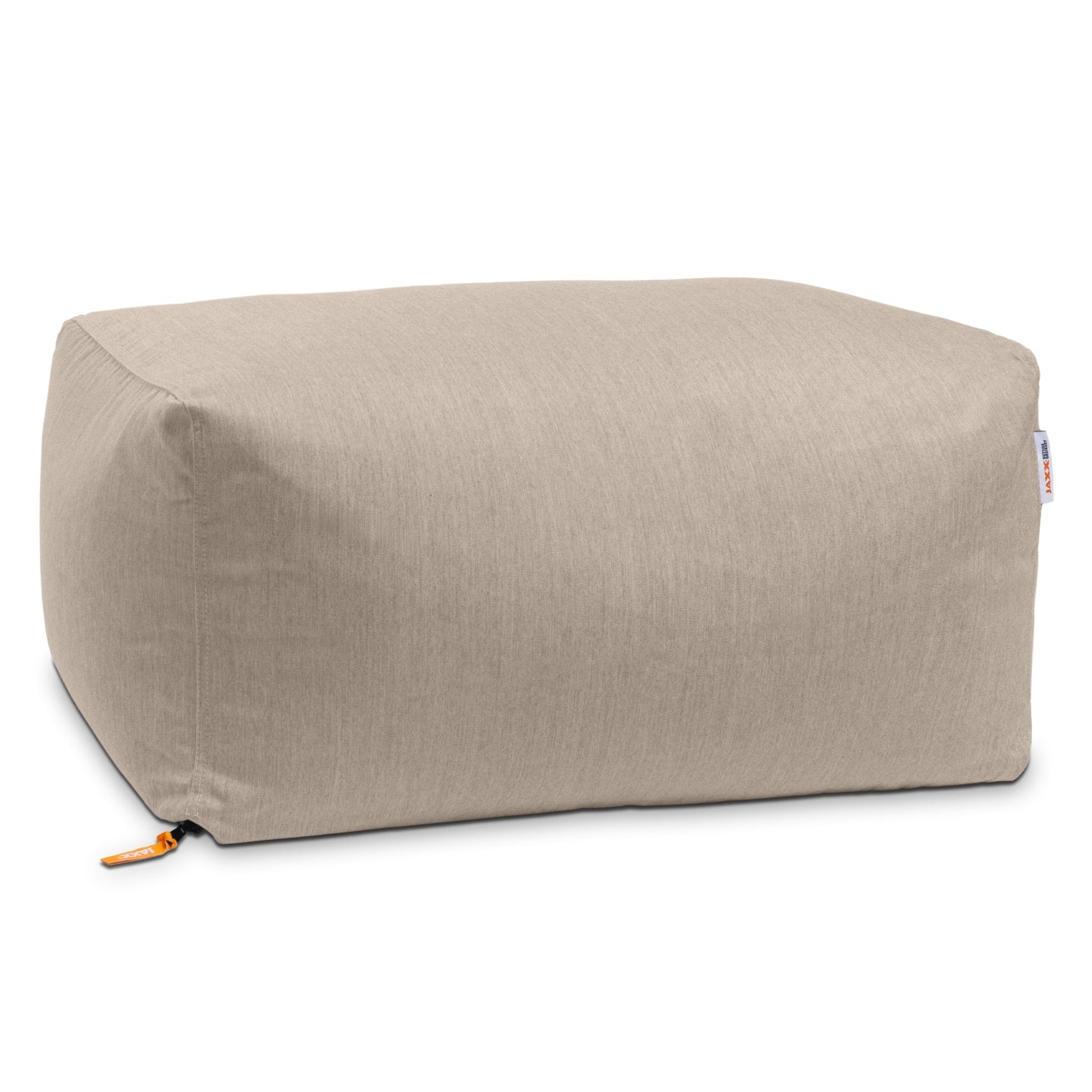Jaxx Leon Outdoor Bean Bag Ottoman (16391) - SchoolOutlet