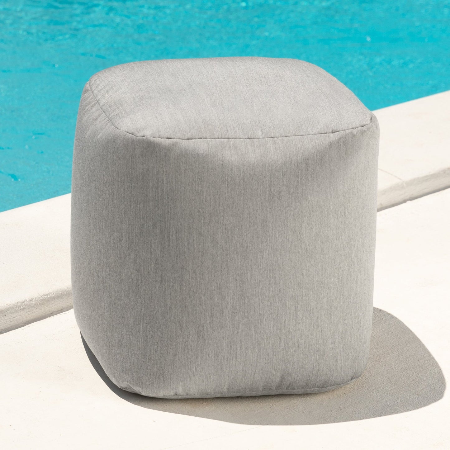Jaxx Luckie Outdoor Patio Bean Bag Ottoman (16604) - SchoolOutlet