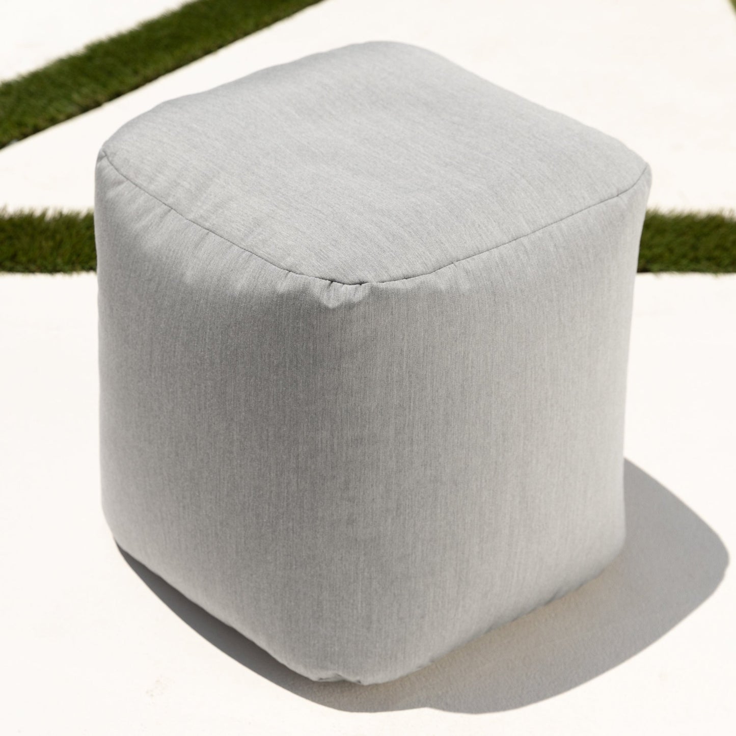 Jaxx Luckie Outdoor Patio Bean Bag Ottoman (16604) - SchoolOutlet