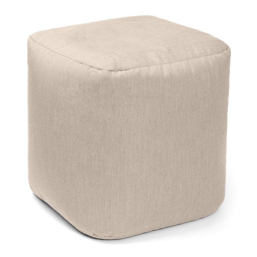 Jaxx Luckie Outdoor Patio Bean Bag Ottoman (16604) - SchoolOutlet