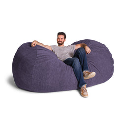Jaxx 7 Foot Giant Bean Bag Sofa - Premium Chenille (17583)