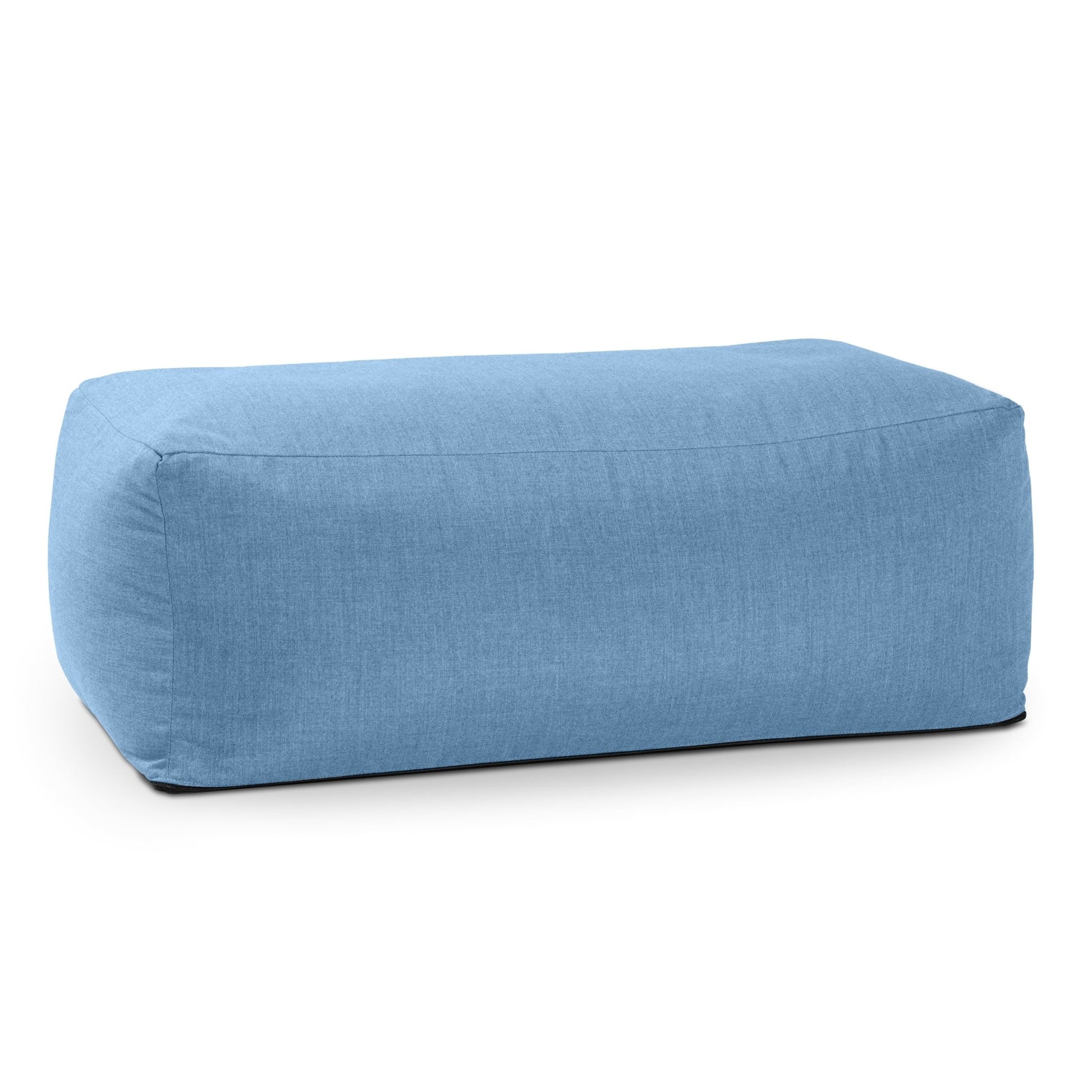 Jaxx Coza Ottoman - Large Outdoor Pouf & Footrest - Sunbrella (17638) - SchoolOutlet