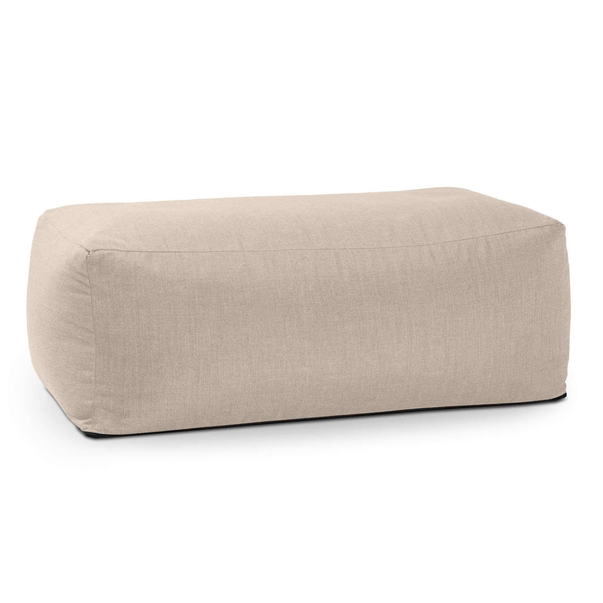 Jaxx Coza Ottoman - Large Outdoor Pouf & Footrest - Sunbrella (17638) - SchoolOutlet