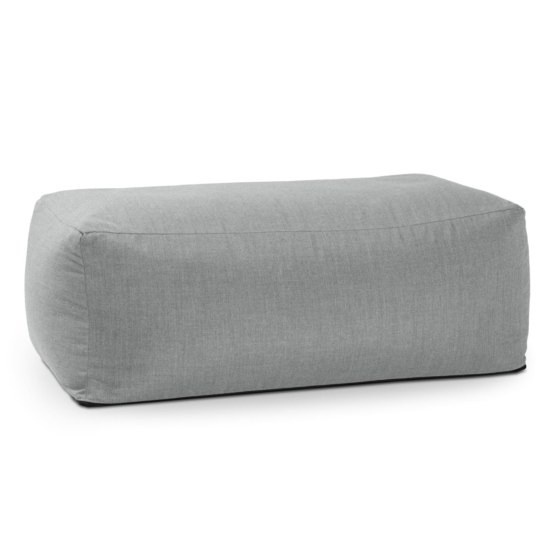 Jaxx Coza Ottoman - Large Outdoor Pouf & Footrest - Sunbrella (17638) - SchoolOutlet