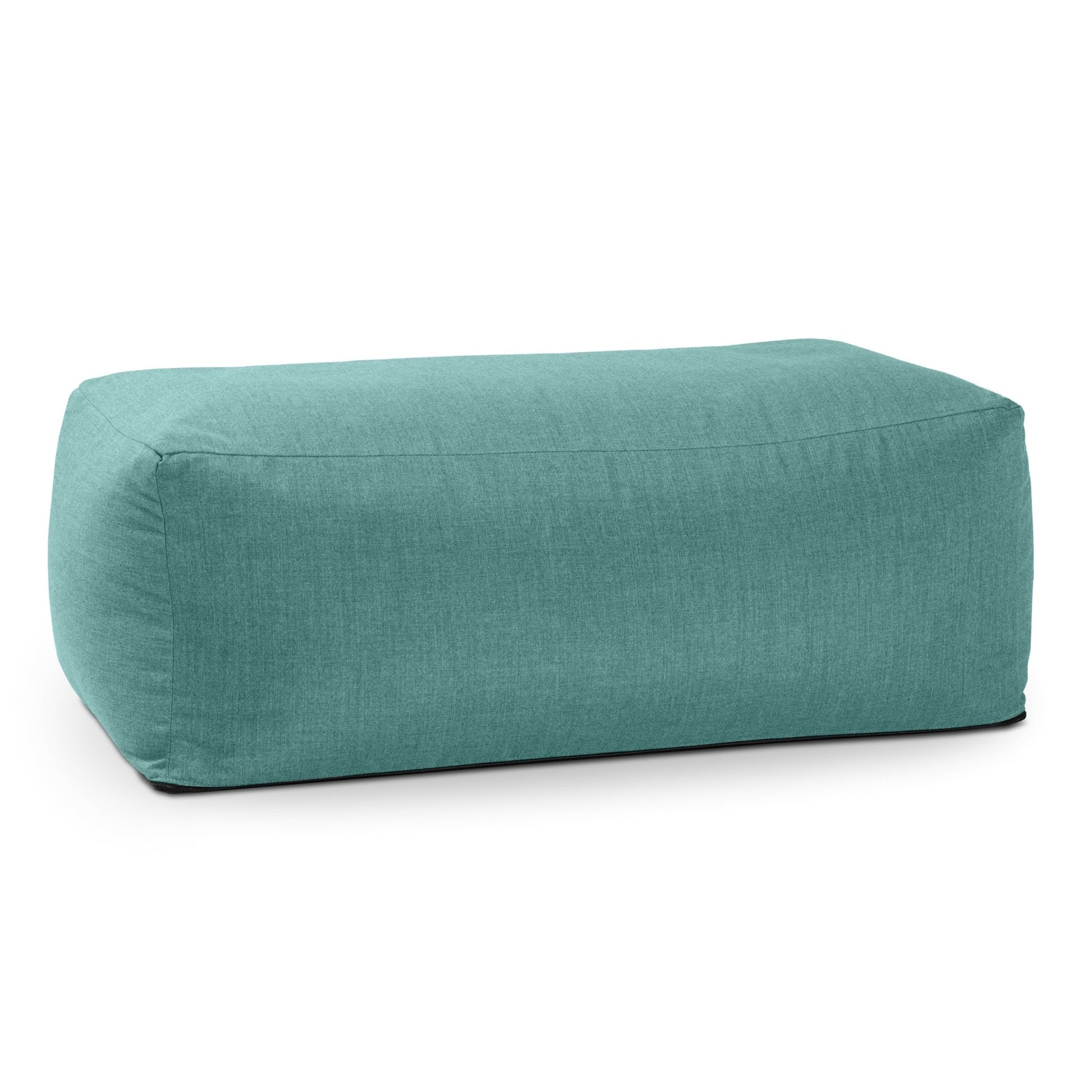 Jaxx Coza Ottoman - Large Outdoor Pouf & Footrest - Sunbrella (17638) - SchoolOutlet