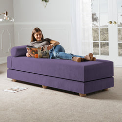 Jaxx Alon Daybed / Fold-Out Queen-Size Mattress - Premium Chenille (17700)