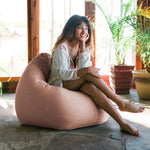 Jaxx Kiss Outdoor Bean Bag Chair with Sunbrella Cover (17773) - SchoolOutlet