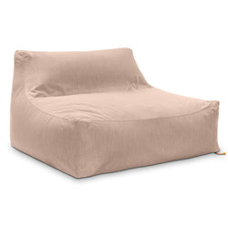 Jaxx Lavista Outdoor Bean Bag Loveseat / Modern Patio Sofa (17814)