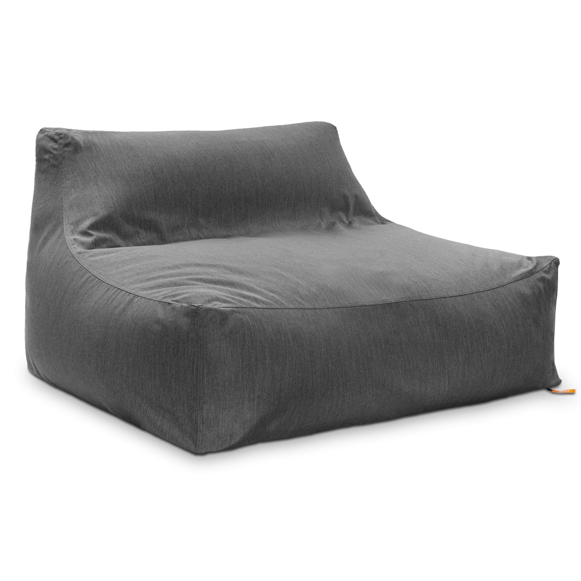 Jaxx Lavista Outdoor Bean Bag Loveseat / Modern Patio Sofa (17814) - SchoolOutlet