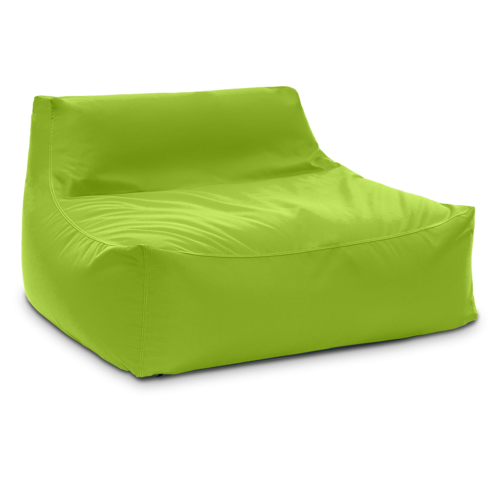 Jaxx Lavista Outdoor Bean Bag Loveseat / Modern Patio Sofa (17814) - SchoolOutlet