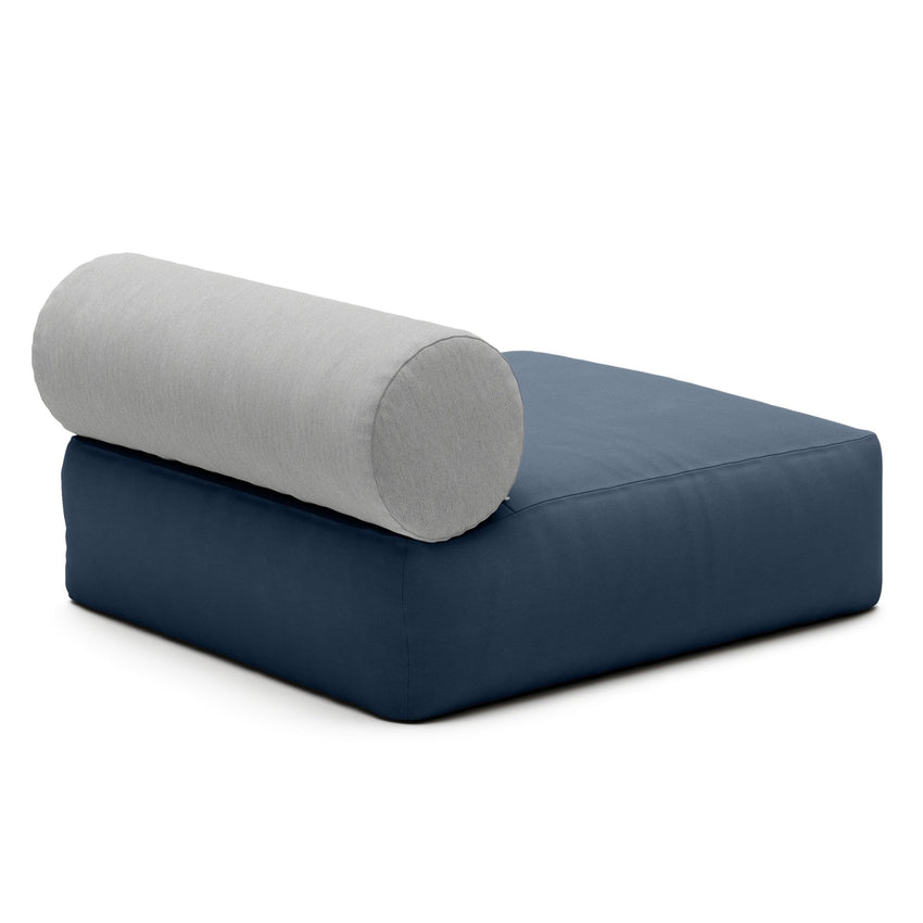 Jaxx Tybee Large Outdoor Lounge w/ Bolster (18359) - SchoolOutlet