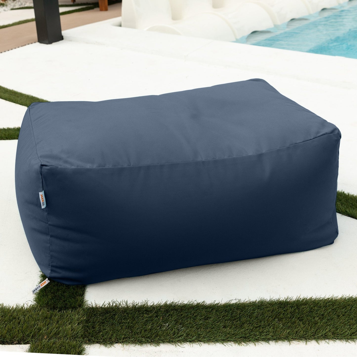 Jaxx Tybee Large Outdoor Lounge w/ Bolster (18359) - SchoolOutlet