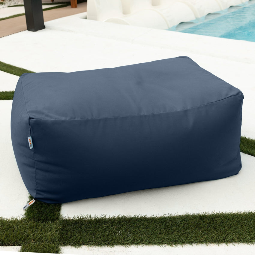 Jaxx Tybee Large Outdoor Lounge w/ Bolster (18359) - SchoolOutlet