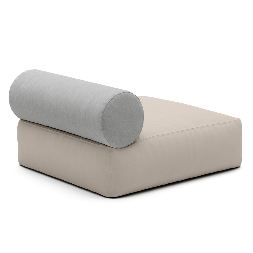 Jaxx Tybee Large Outdoor Lounge w/ Bolster (18359) - SchoolOutlet