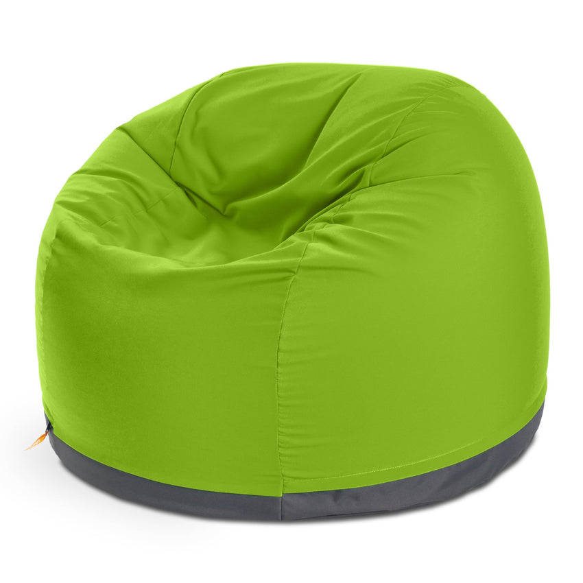 Jaxx Palmetto Large Round Outdoor Bean Bag Club Chair (18363) - SchoolOutlet