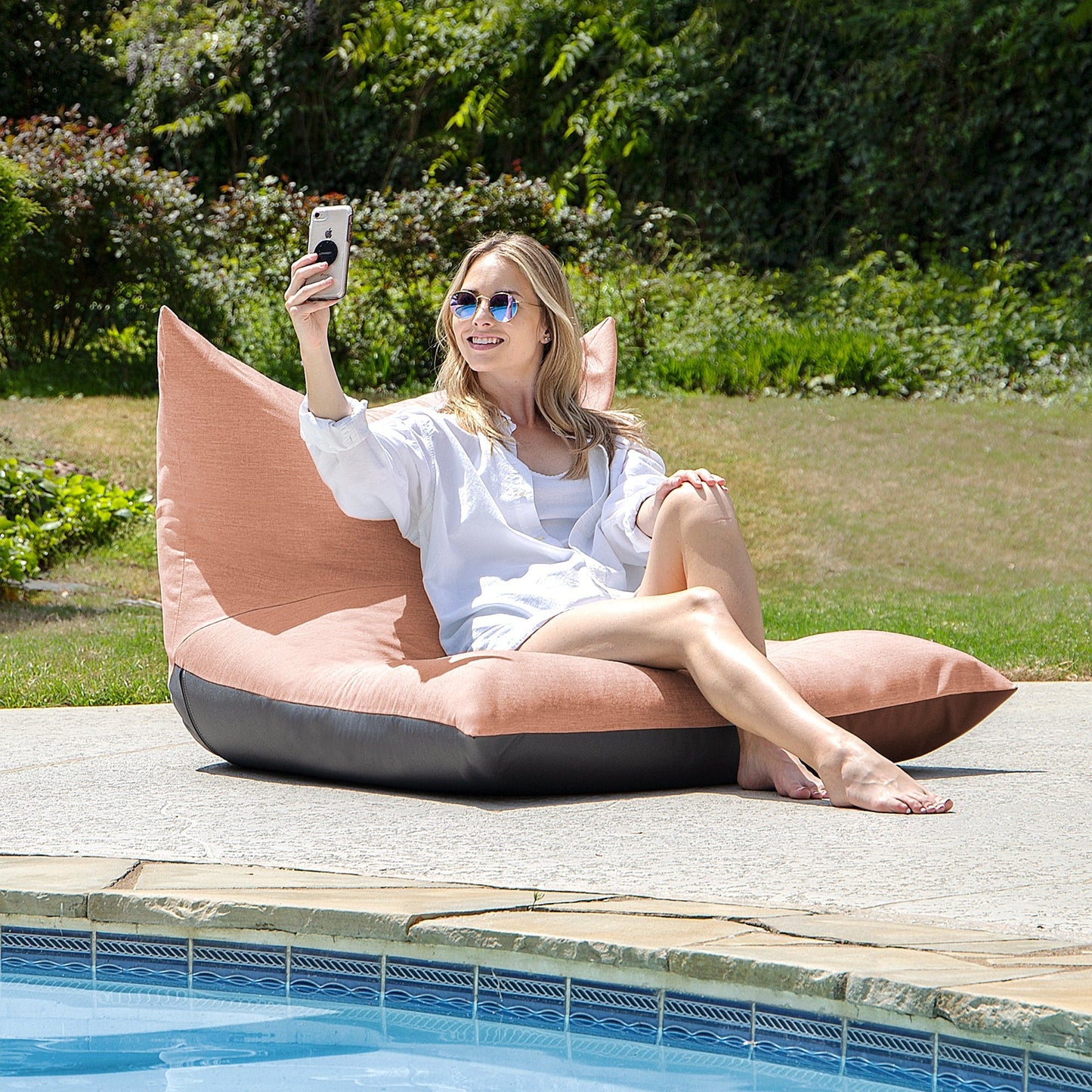 Jaxx Finster Outdoor Bean Bag Lounge Chair (18365) - SchoolOutlet