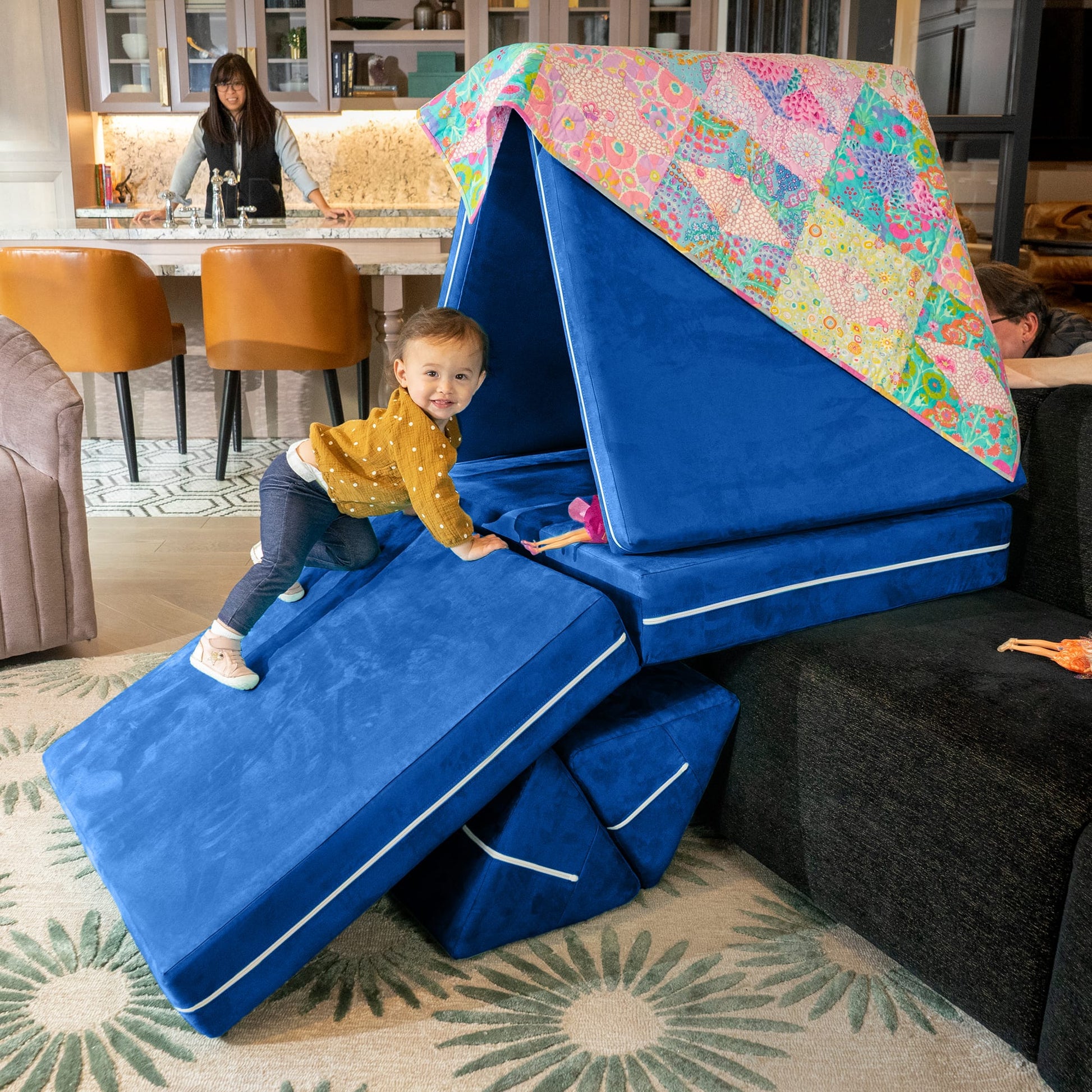 Jaxx Zipline Playscape - Imaginative Furniture Playset for Creative Kids (18906) - SchoolOutlet