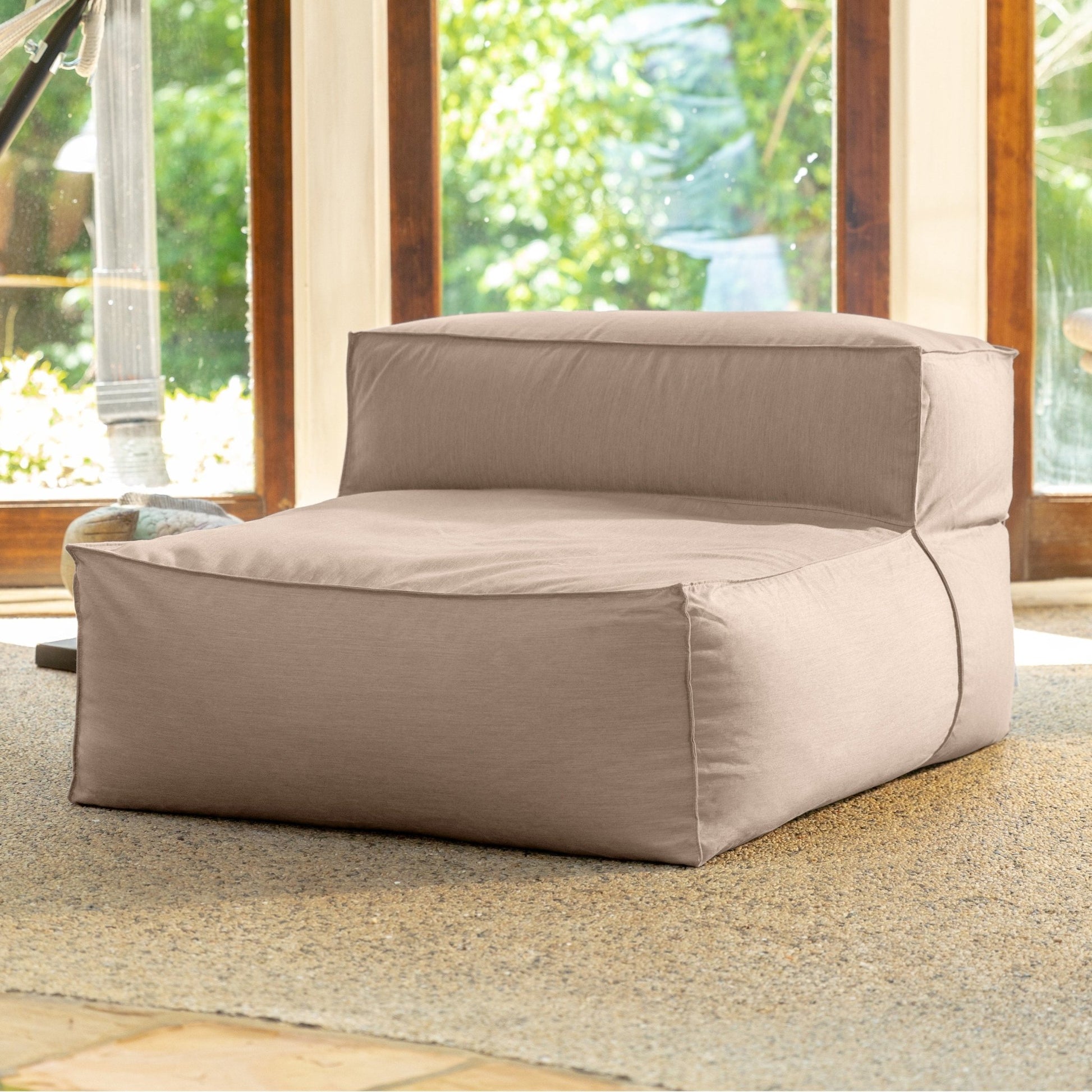Jaxx Baya Outdoor Center Seat - Luxurious Oversized European Style Outdoor Soft Seating (18930) - SchoolOutlet