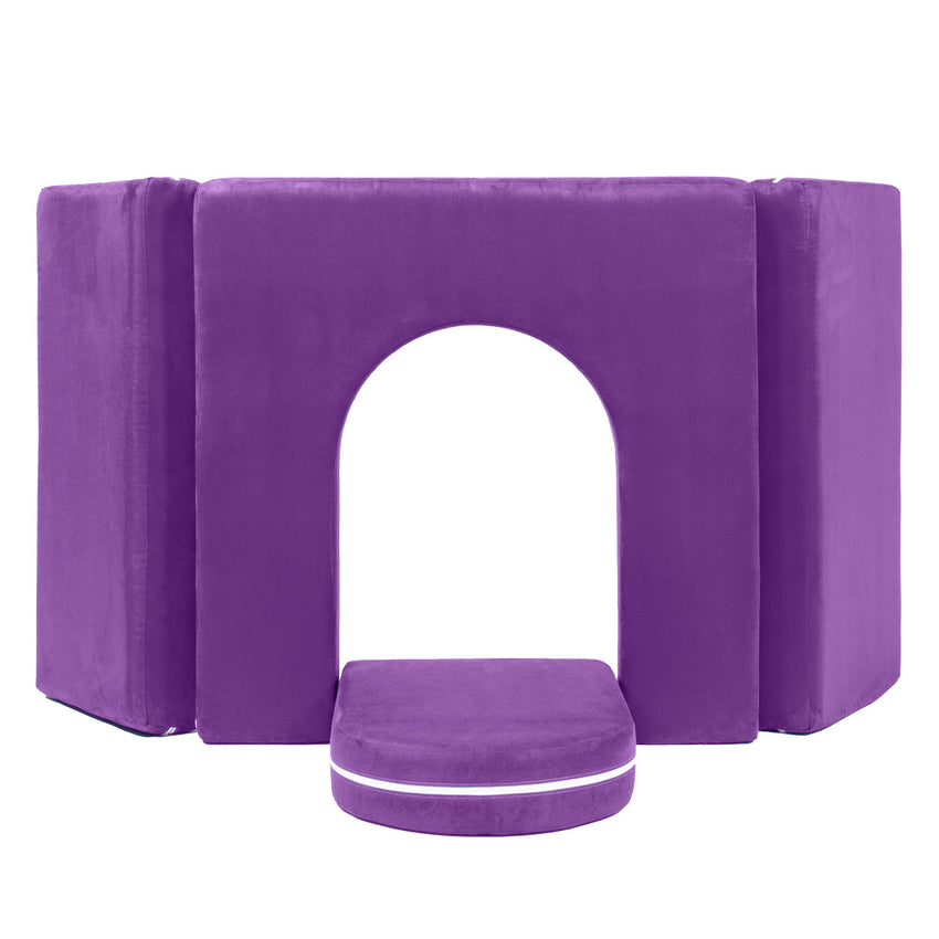 Jaxx Zipline Playscape Castle Gate - Playtime Furniture for Imaginative Kids (18942) - SchoolOutlet