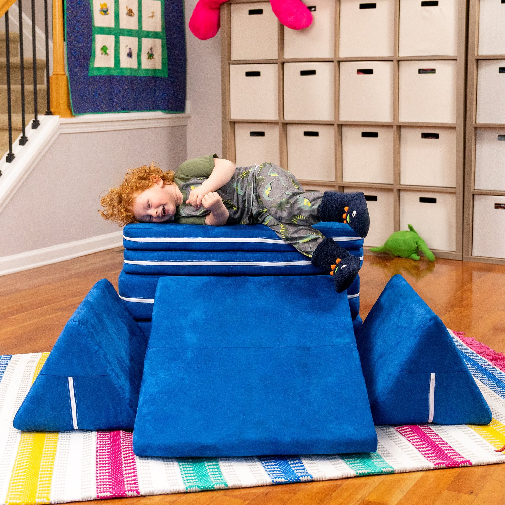 Jaxx Zipline Playscape Flip - Slide - Playtime Furniture for Imaginative Kids (18943) - SchoolOutlet