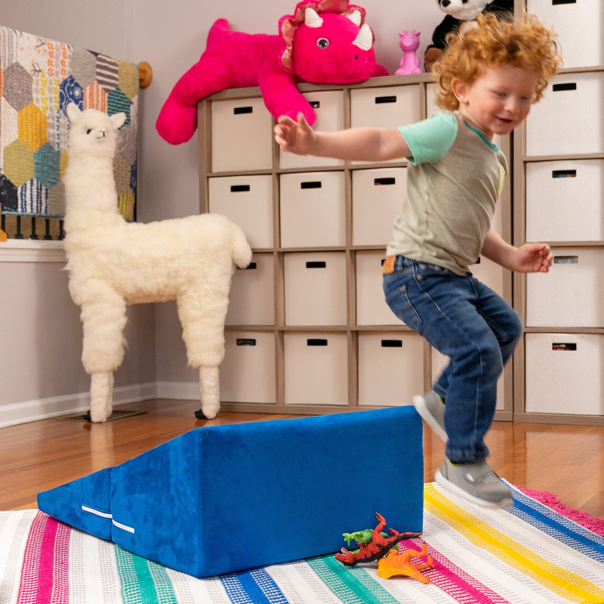Jaxx Zipline Playscape Flip - Slide - Playtime Furniture for Imaginative Kids (18943) - SchoolOutlet