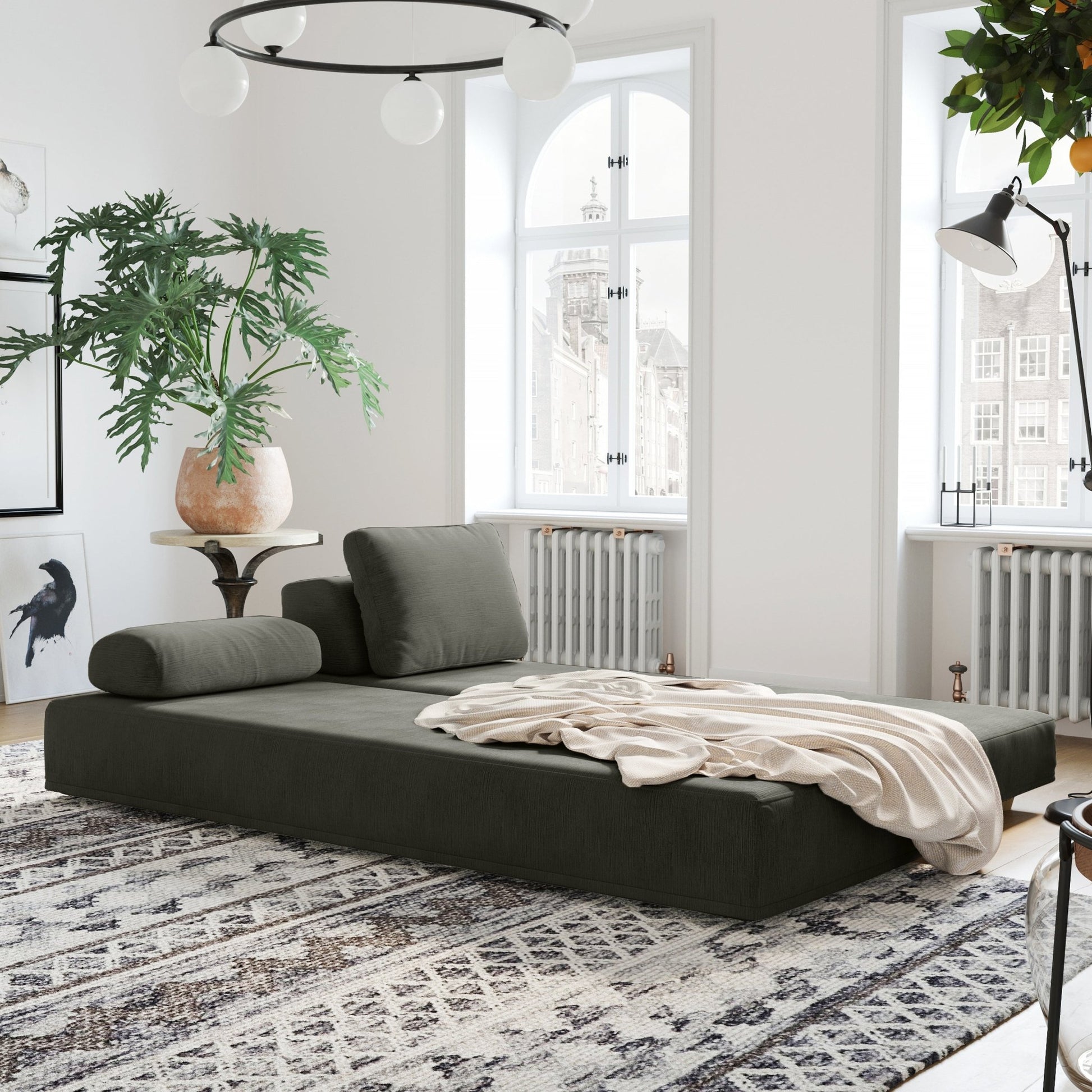Jaxx Balshan Chaise Lounge Daybed (18962) - SchoolOutlet