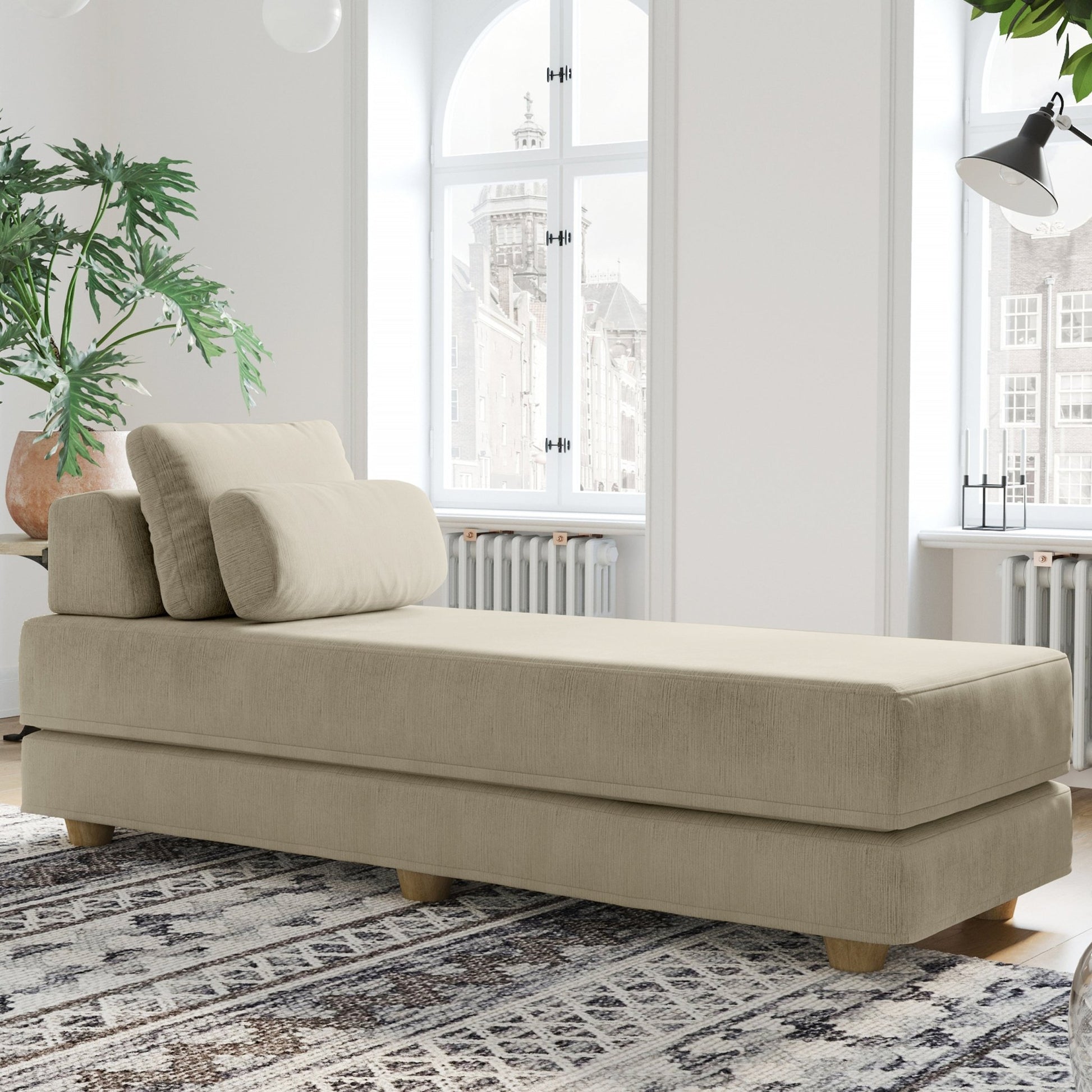 Jaxx Balshan Chaise Lounge Daybed (18962) - SchoolOutlet