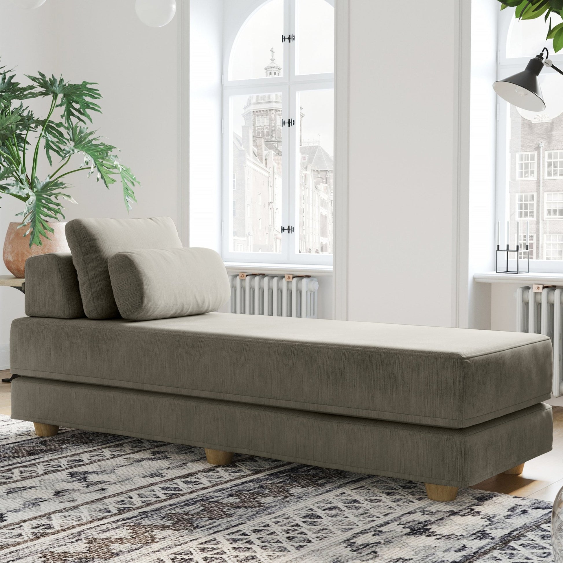 Jaxx Balshan Chaise Lounge Daybed (18962) - SchoolOutlet