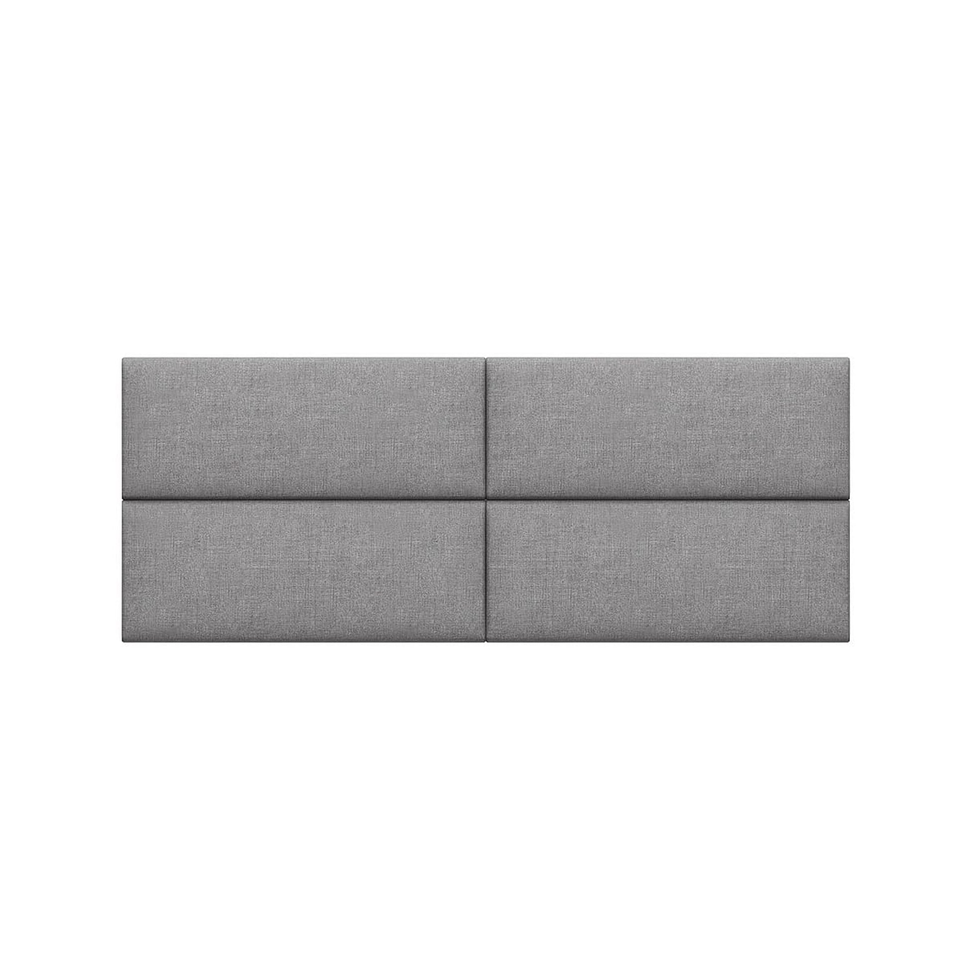Jaxx Panelist Modern Padded Headboard - Set of 4 Wall Mounted Panels (Each 11.25"H x 30"W) (18963) - SchoolOutlet