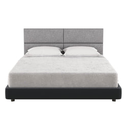Jaxx Panelist Modern Padded Headboard - Set of 4 Wall Mounted Panels (Each 11.25"H x 30"W) (18963)