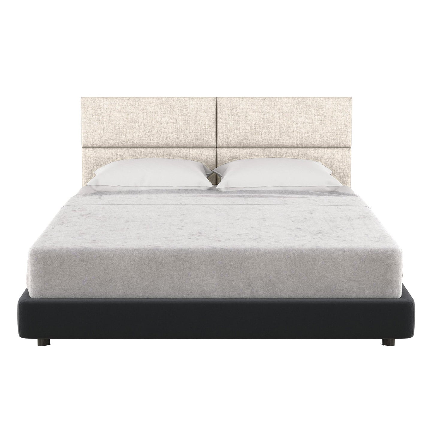Jaxx Panelist Modern Padded Headboard - Set of 4 Wall Mounted Panels (Each 11.25"H x 30"W) (18963) - SchoolOutlet