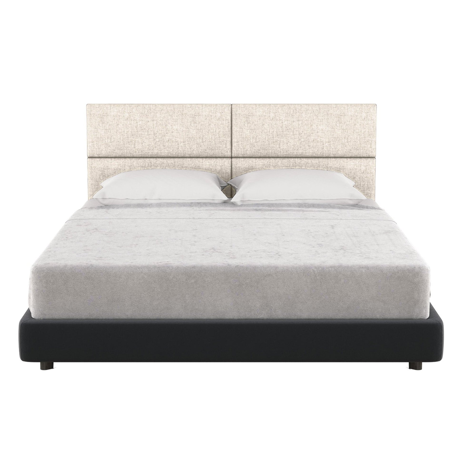 Jaxx Panelist Modern Padded Headboard - Set of 4 Wall Mounted Panels (Each 11.25"H x 30"W) (18963) - SchoolOutlet