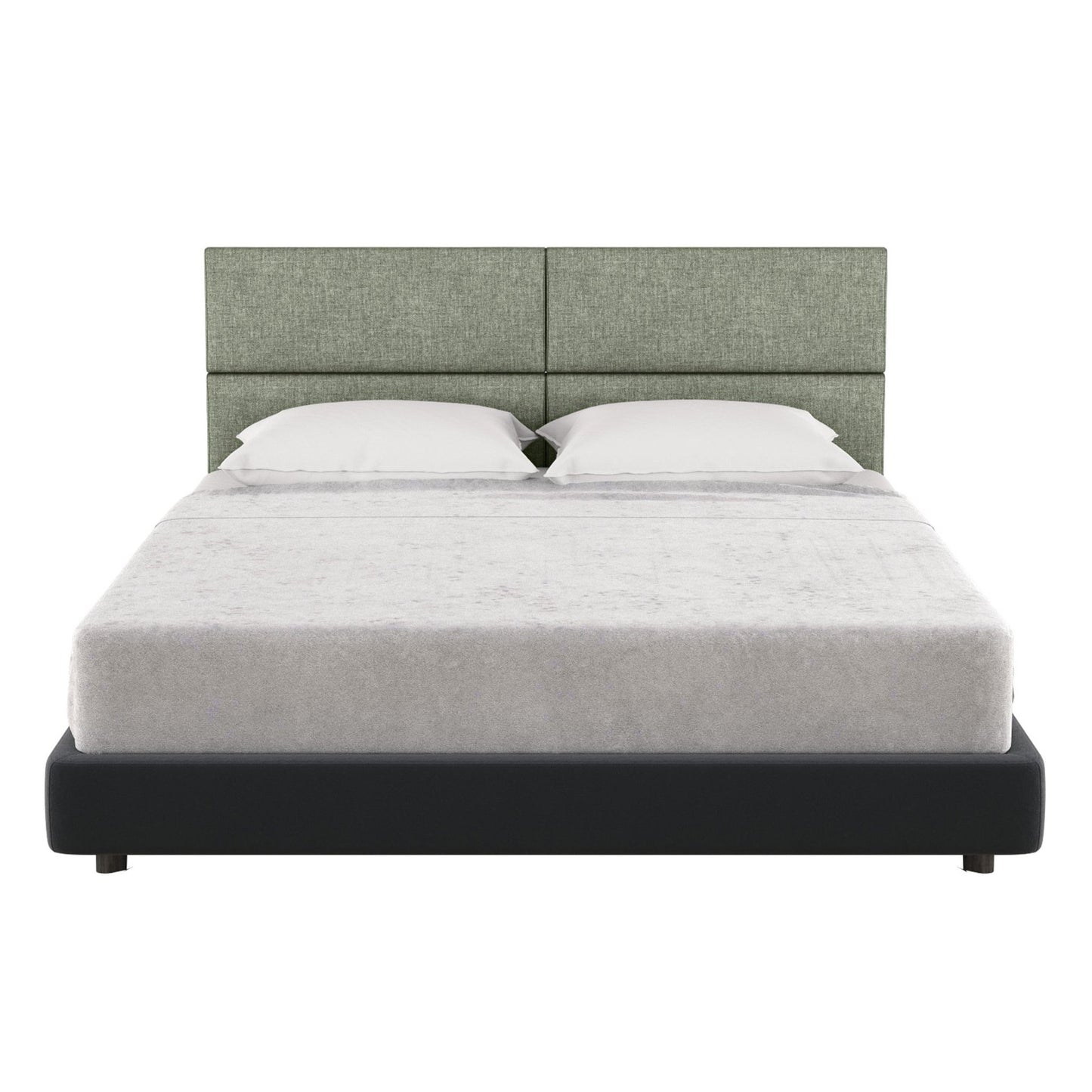 Jaxx Panelist Modern Padded Headboard - Set of 4 Wall Mounted Panels (Each 11.25"H x 30"W) (18963) - SchoolOutlet