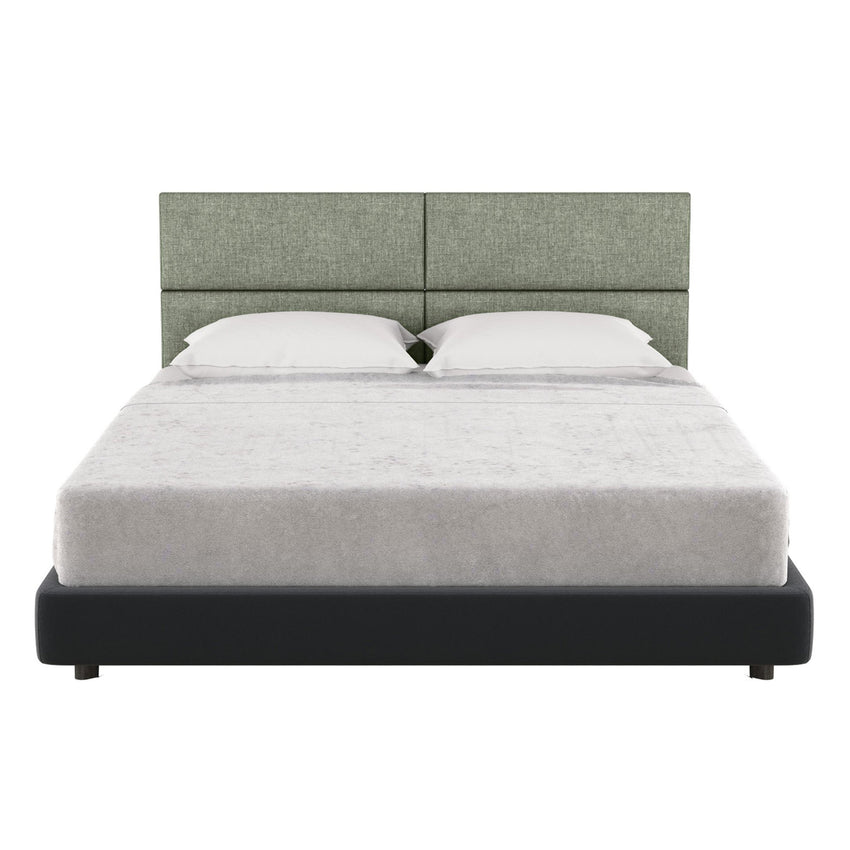 Jaxx Panelist Modern Padded Headboard - Set of 4 Wall Mounted Panels (Each 11.25"H x 30"W) (18963) - SchoolOutlet