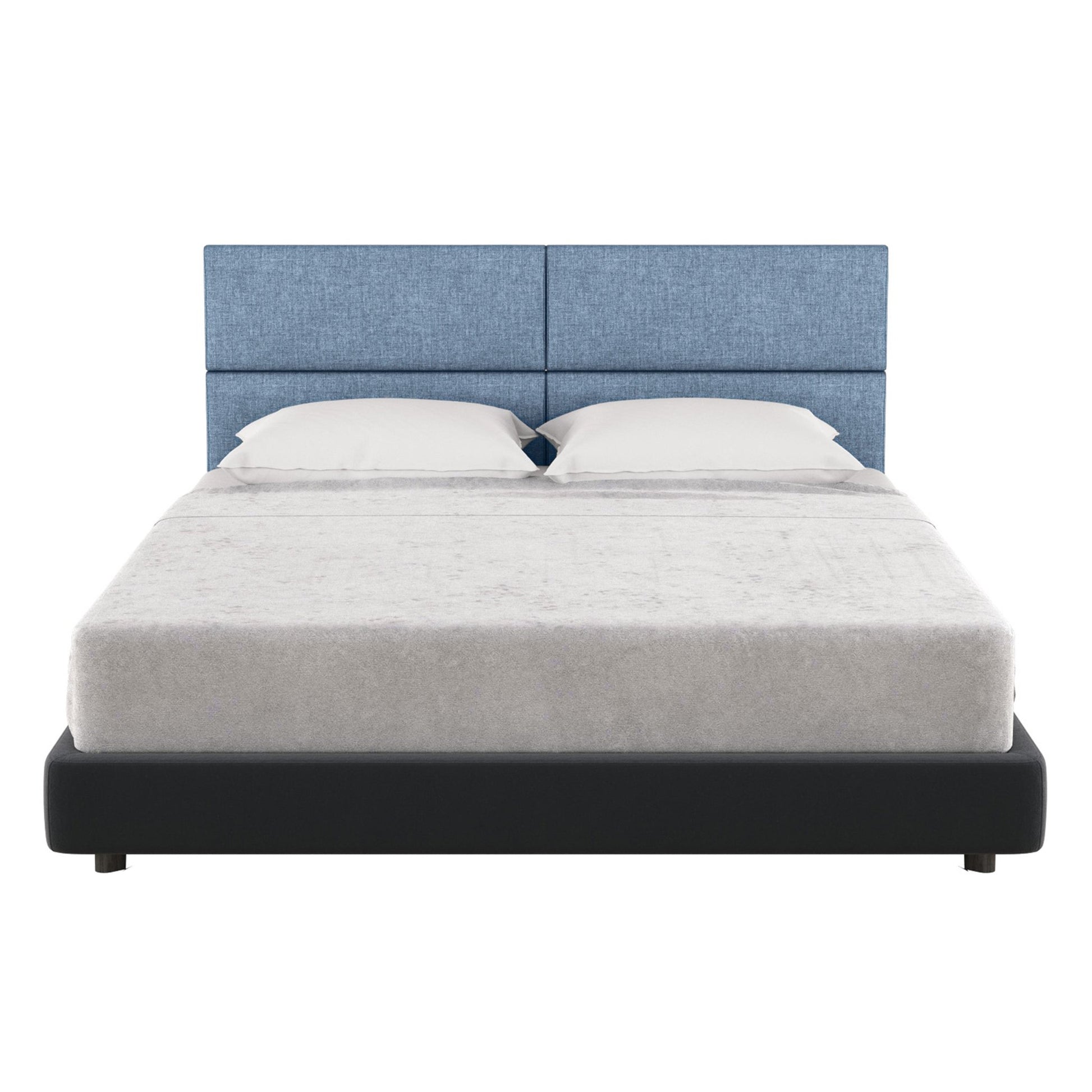 Jaxx Panelist Modern Padded Headboard - Set of 4 Wall Mounted Panels (Each 11.25"H x 30"W) (18963) - SchoolOutlet