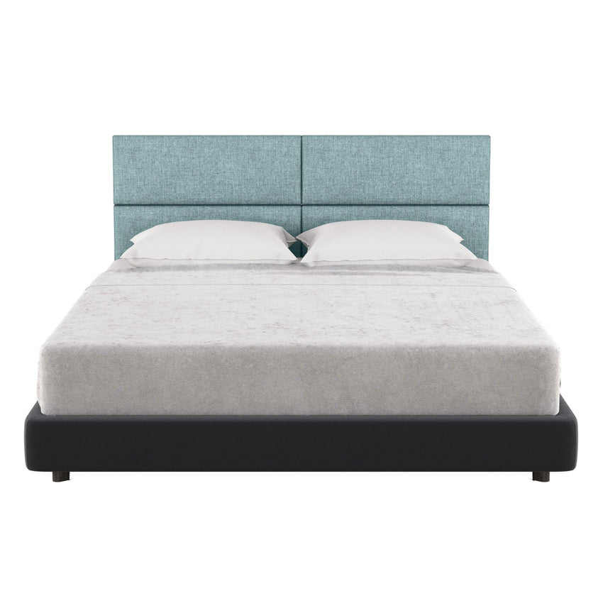 Jaxx Panelist Modern Padded Headboard - Set of 4 Wall Mounted Panels (Each 11.25"H x 30"W) (18963) - SchoolOutlet