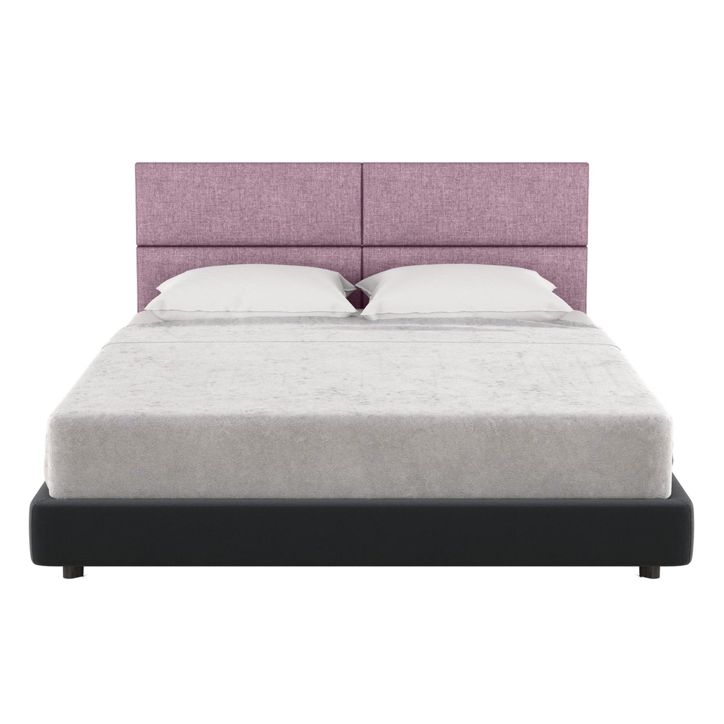 Jaxx Panelist Modern Padded Headboard - Set of 4 Wall Mounted Panels (Each 11.25"H x 30"W) (18963) - SchoolOutlet