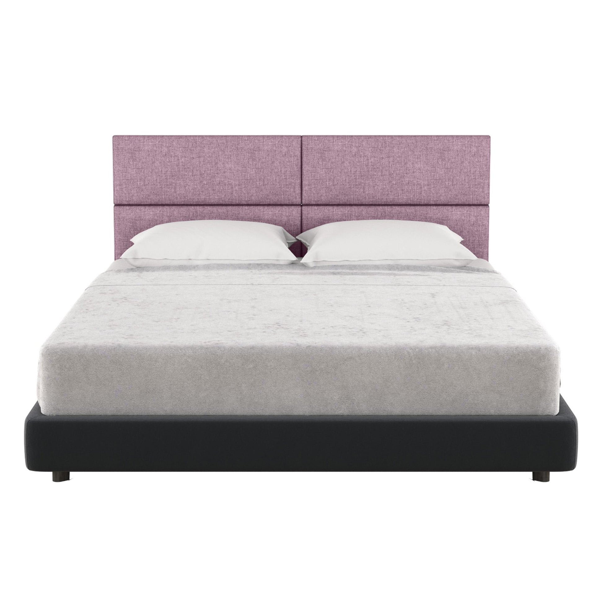 Jaxx Panelist Modern Padded Headboard - Set of 4 Wall Mounted Panels (Each 11.25"H x 30"W) (18963) - SchoolOutlet