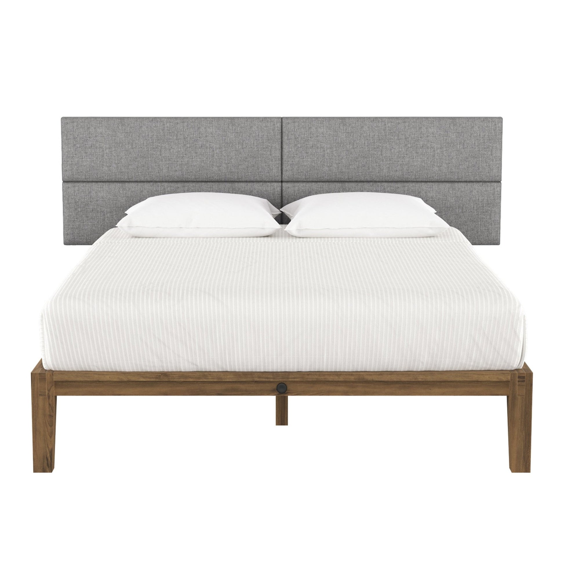 Jaxx Panelist Modern Padded Headboard - Set of 4 Wall Mounted Panels (Each 11.25"H x 38"W) (18964) - SchoolOutlet