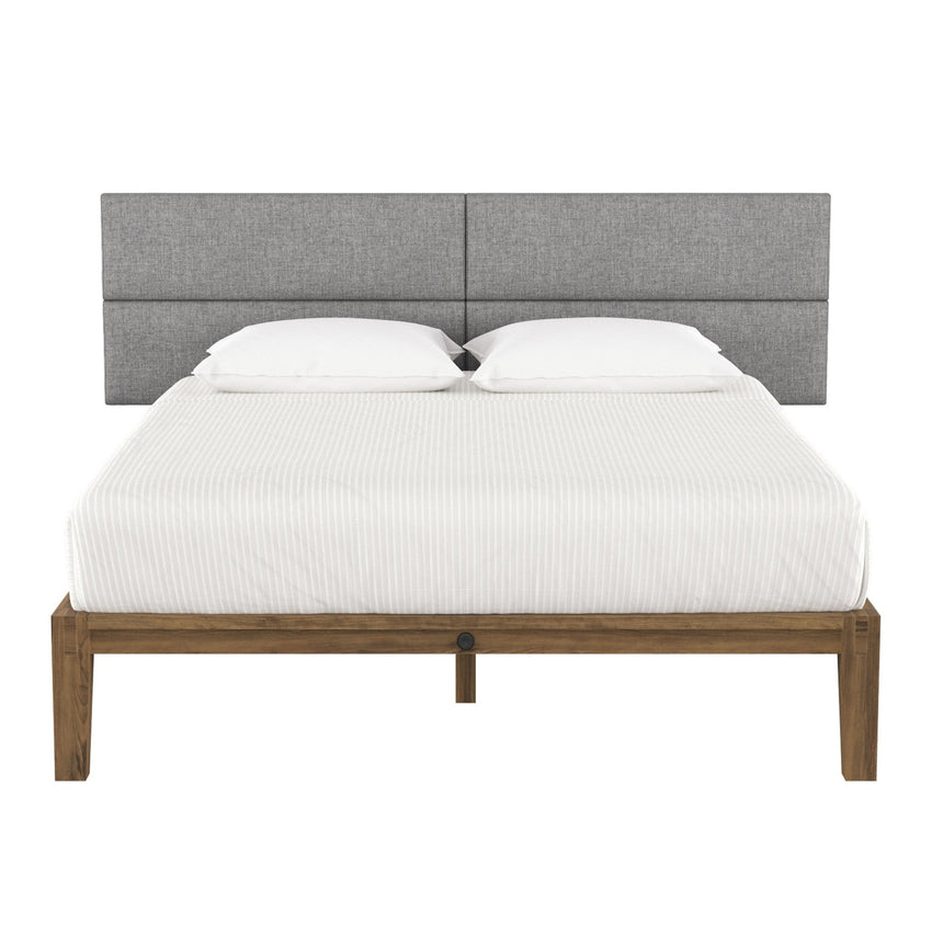 Jaxx Panelist Modern Padded Headboard - Set of 4 Wall Mounted Panels (Each 11.25"H x 38"W) (18964) - SchoolOutlet