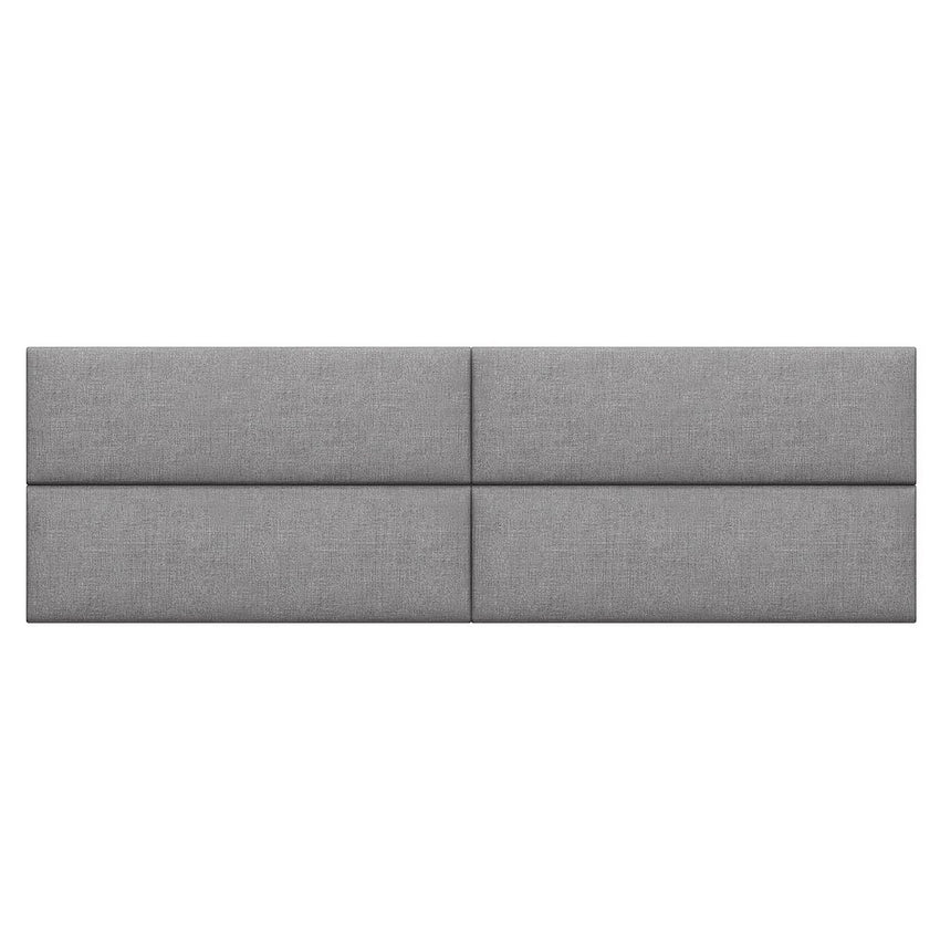 Jaxx Panelist Modern Padded Headboard - Set of 4 Wall Mounted Panels (Each 11.25"H x 38"W) (18964) - SchoolOutlet