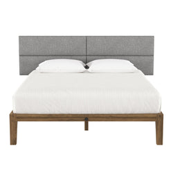Jaxx Panelist Modern Padded Headboard - Set of 4 Wall Mounted Panels (Each 11.25"H x 38"W) (18964)