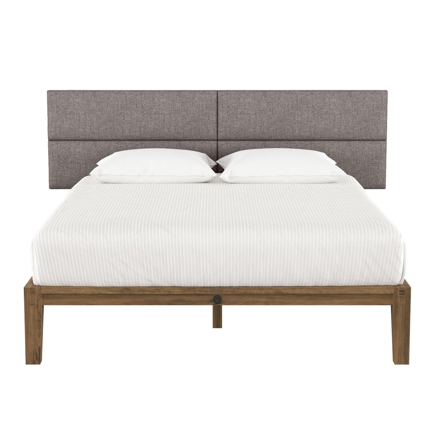 Jaxx Panelist Modern Padded Headboard - Set of 4 Wall Mounted Panels (Each 11.25"H x 38"W) (18964) - SchoolOutlet