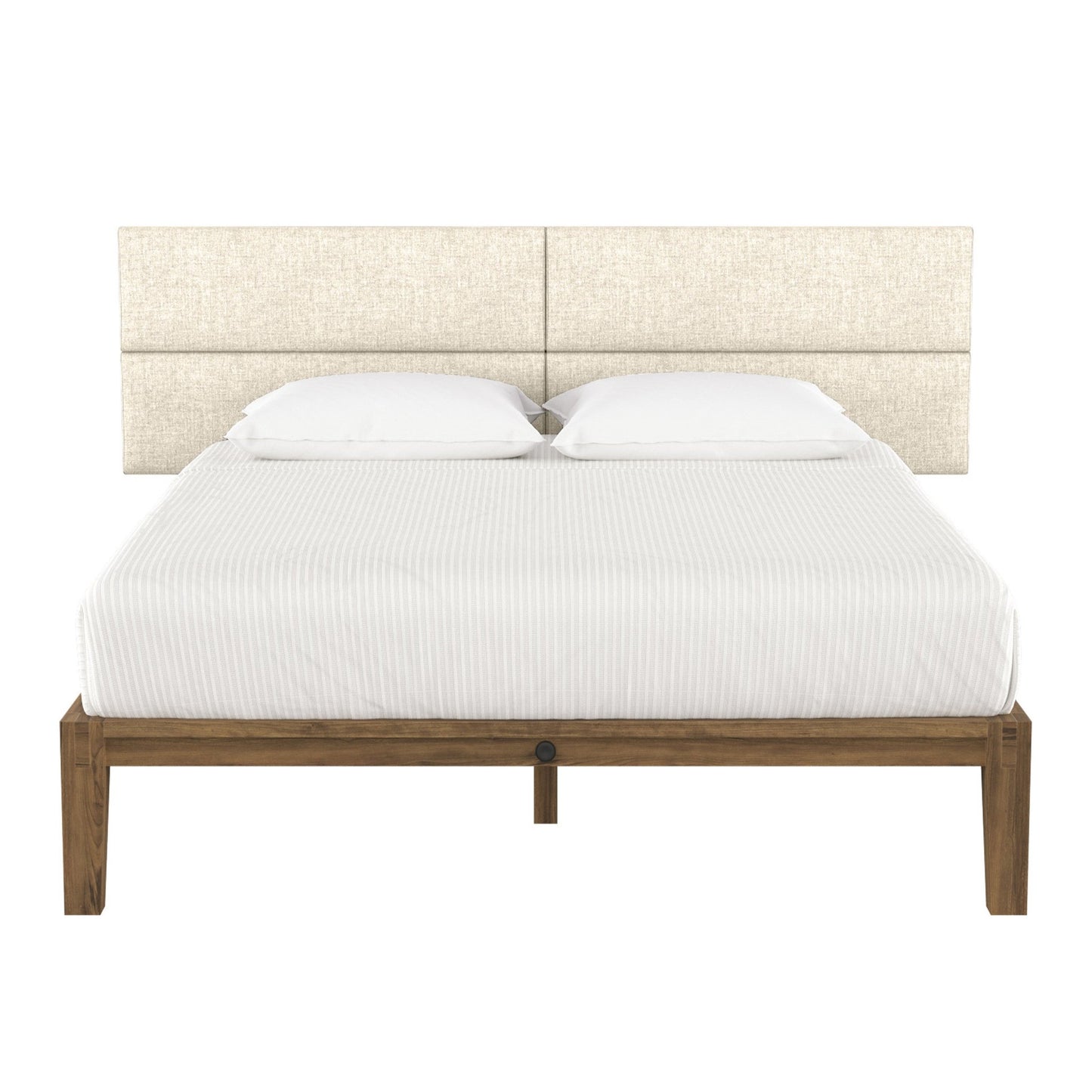 Jaxx Panelist Modern Padded Headboard - Set of 4 Wall Mounted Panels (Each 11.25"H x 38"W) (18964) - SchoolOutlet