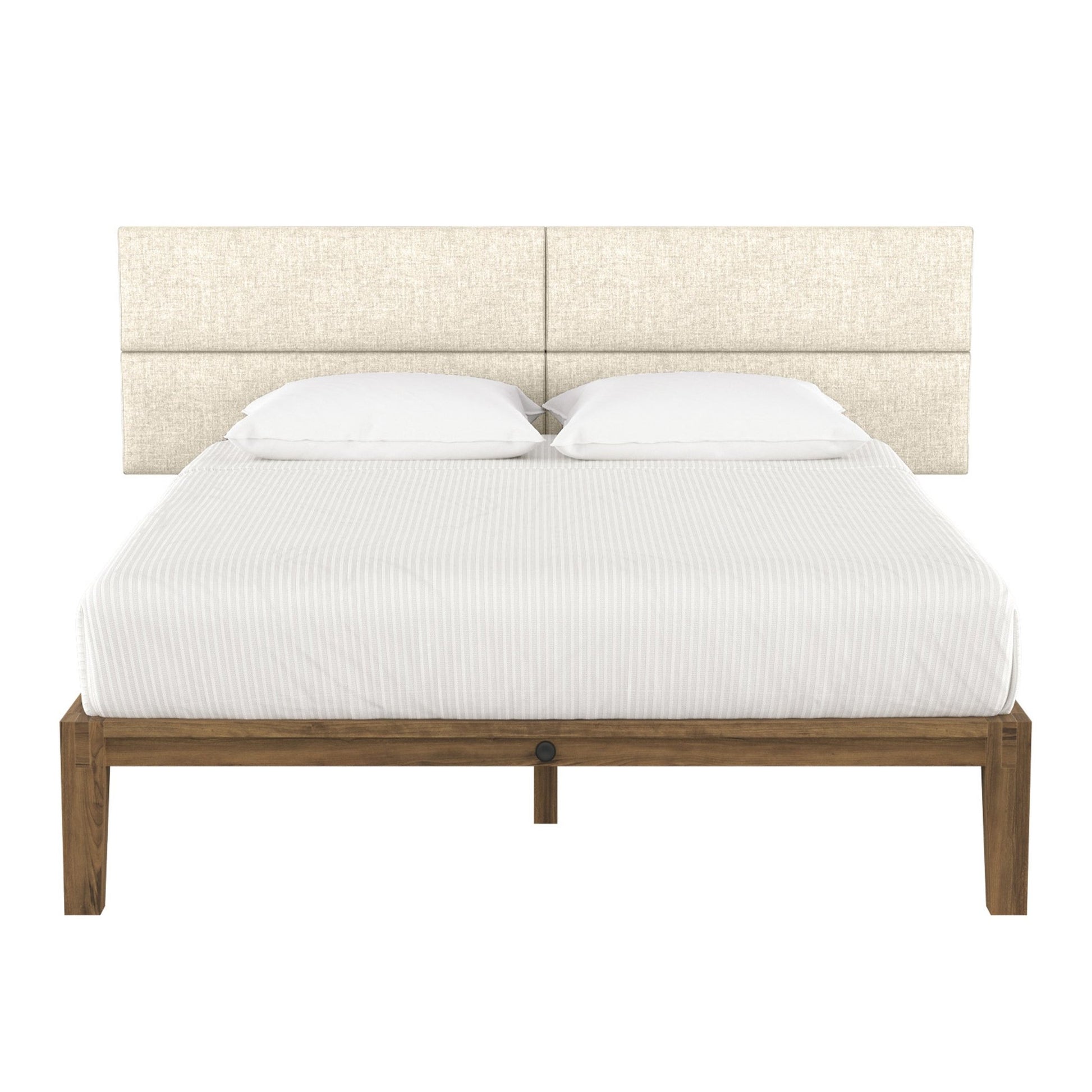 Jaxx Panelist Modern Padded Headboard - Set of 4 Wall Mounted Panels (Each 11.25"H x 38"W) (18964) - SchoolOutlet