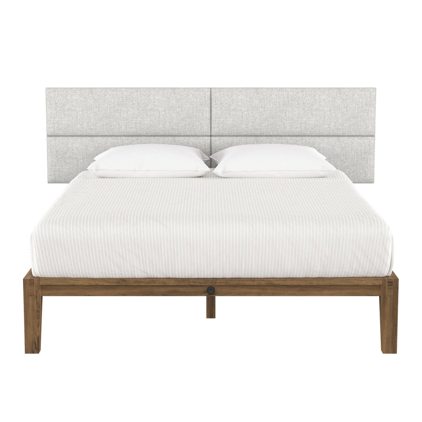 Jaxx Panelist Modern Padded Headboard - Set of 4 Wall Mounted Panels (Each 11.25"H x 38"W) (18964) - SchoolOutlet
