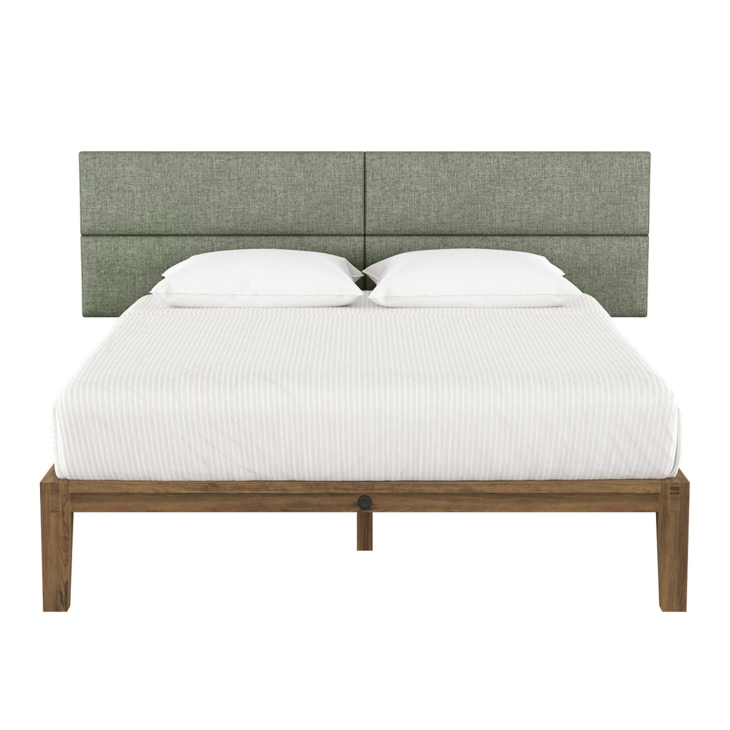 Jaxx Panelist Modern Padded Headboard - Set of 4 Wall Mounted Panels (Each 11.25"H x 38"W) (18964) - SchoolOutlet