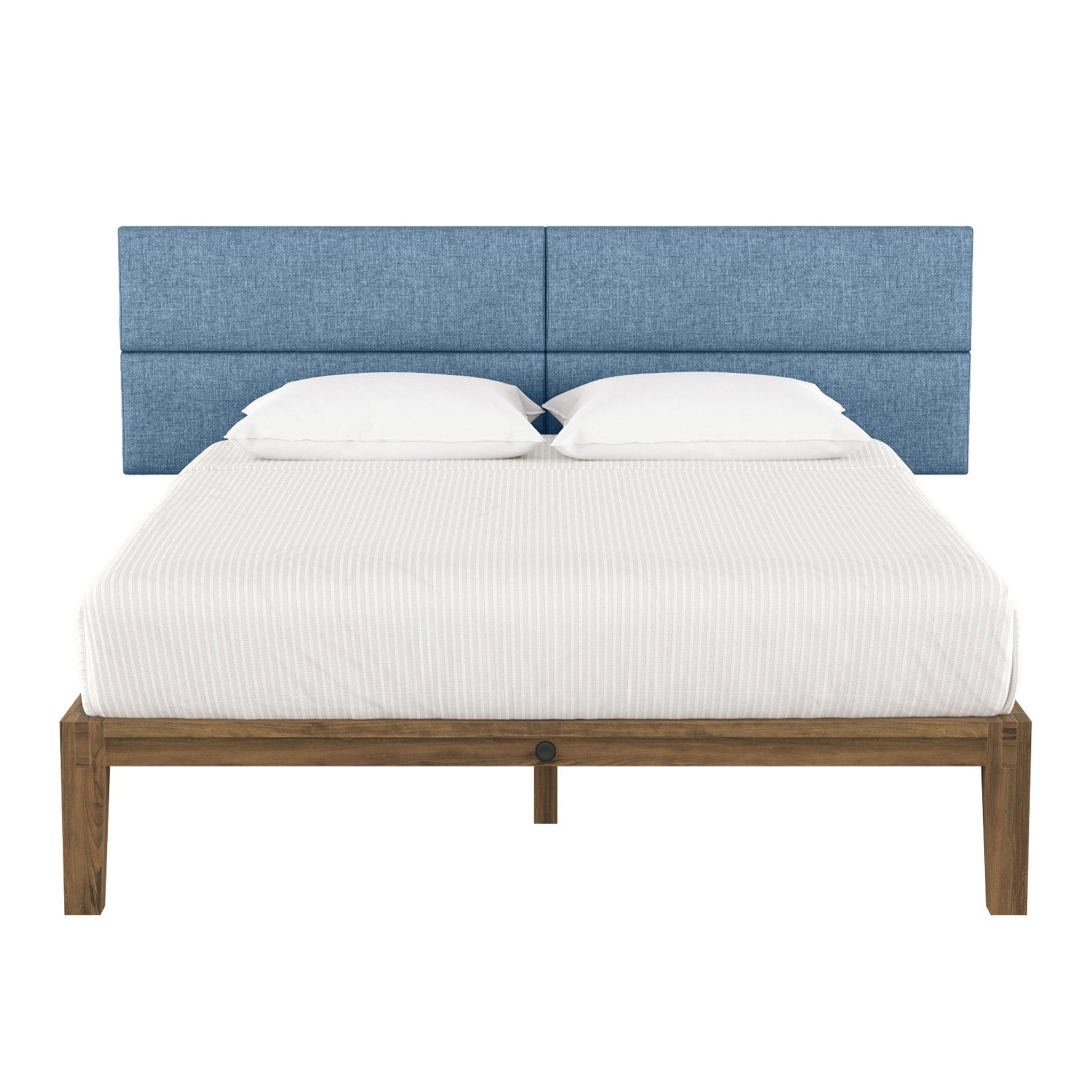 Jaxx Panelist Modern Padded Headboard - Set of 4 Wall Mounted Panels (Each 11.25"H x 38"W) (18964) - SchoolOutlet