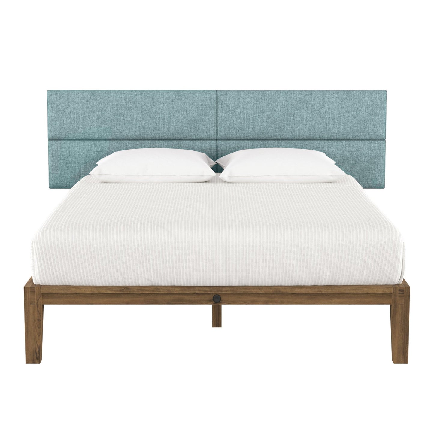 Jaxx Panelist Modern Padded Headboard - Set of 4 Wall Mounted Panels (Each 11.25"H x 38"W) (18964) - SchoolOutlet