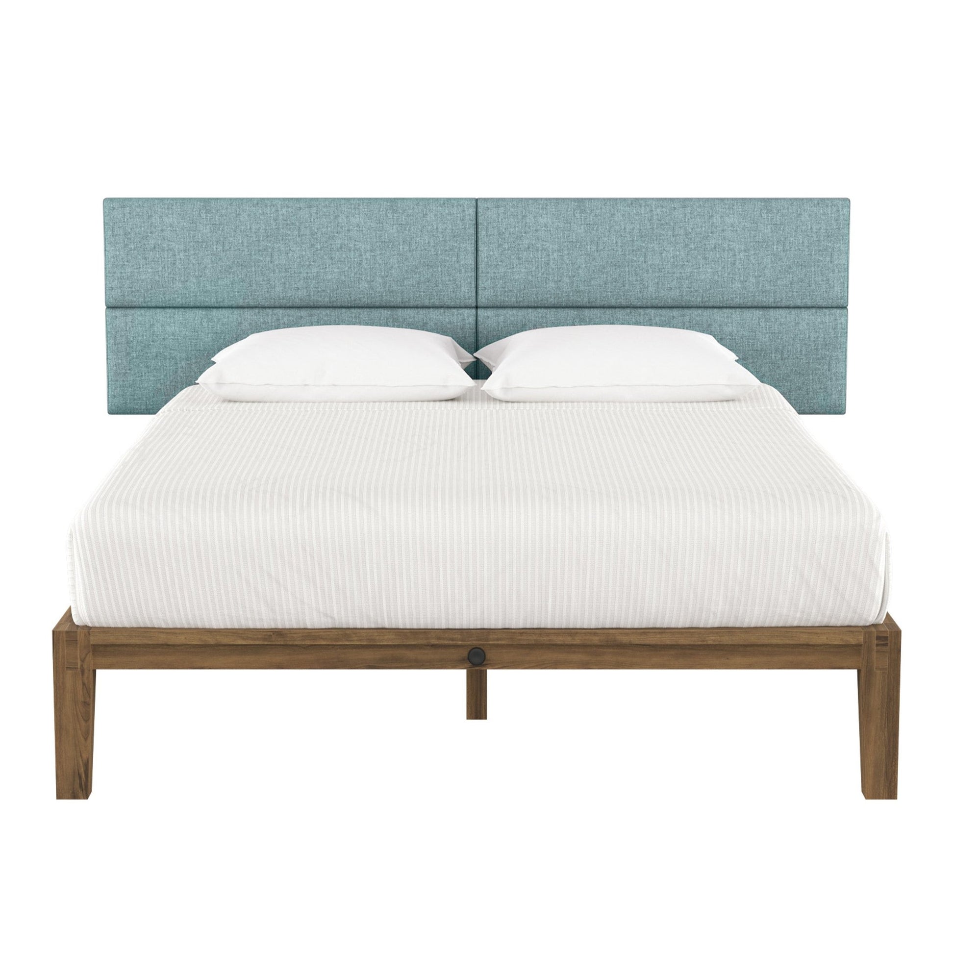 Jaxx Panelist Modern Padded Headboard - Set of 4 Wall Mounted Panels (Each 11.25"H x 38"W) (18964) - SchoolOutlet